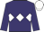 Purple, white triple diamond, white cap