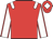 Red body, white epaulettes, white arms, red seams, red cap, white diamond