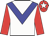 White body, big-blue chevron, red arms, red cap, white star