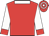 Red, white collar and sleeves, red cuffs, hooped cap