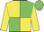 Yellow and green quartered, Yellow sleeves, Green cap