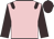 Pink, brown epaulets, sleeves and cap