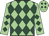 Light green, dark green diamonds
