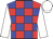 Red body, big-blue checked, white arms, white cap