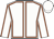 white, orange seams