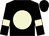 Black, beige disc and armlets