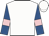 WHITE, ROYAL BLUE sleeves, PINK armlets