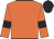 Orange, black armlets, black cap