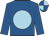 Royal blue, light blue disc, quartered cap