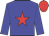 blue, red star, red cap
