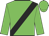 green, black sash
