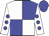 White body, big-blue quartered, white arms, big-blue spots, big-blue cap