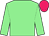 Light green body, rose cap