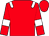 Red body, white epaulettes, red arms, white armlets, red cap