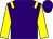 purple, yellow epaulets and sleeves