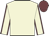 Beige body, beige arms, garnet seams, garnet cap