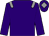 Purple, grey epaulettes, grey diamond on cap