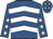 Royal blue & white chevrons, white stars on sleeves, royal blue cap, white stars