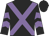 Black, mauve cross belts, chevrons on sleeves