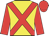 yellow, red cross belts, red sleeves and cap