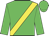 Lime Green, yellow sash
