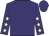 Purple body, purple arms, white stars, purple cap