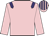 Pink, purple epaulettes, striped cap