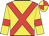 yellow, red cross belts, red armbands, quartered cap