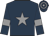 Dark blue, grey star and armlets, hooped cap