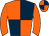 Orange and dark blue (quartered), orange sleeves