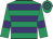 Emerald green, purple hoops and armlets