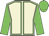 Beige body, big-green seams, big-green arms, big-green cap