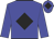 Blue body, black diamond, blue arms, blue cap, black diamond