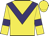 Yellow, purple chevron and armlets