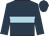 dark blue, light blue hoop