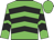 green, black chevrons
