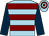 Light blue, maroon hoops, dark blue sleeves