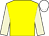 Yellow, beige sleeves, white cap