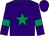 Purple, emerald green star and armlets