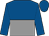 royal blue and grey halved horizontally