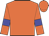 Orange, blue armlets