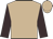 Tan, brown sleeves, tan cap