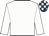 White, dark blue and white check cap