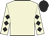 Beige body, beige arms, black diamonds, black cap