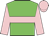 Green, pink hoop, sleeves and cap Green, pink hoop, sleeves and cap