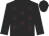 Black, brown stars, black sleeves and cap