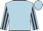 Light Blue, Light Blue and Dark Blue striped sleeves, Light Blue cap