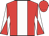 Red, white panel, diabolo on sleeves, red cap