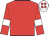 red, white armlets, white cap, red spots