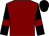 Maroon, black sleeves, maroon armlets, black cap Maroon, black sleeves, maroon armlets, black cap